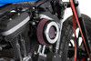  S&S CYCLE Air Stinger Stealth Air Cleaner Kit - Black Chrome Ring 170-0724A 