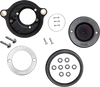 S&S CYCLE Air Stinger Stealth Air Cleaner Kit - Chrome Ring 170-0714A