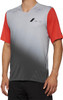  100% Celium Jersey - Short-Sleeve - Gray/Racer Red - Medium 40011-00011 