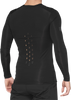 100% R-Core Concept Long-Sleeve Jersey - Black - XL 40004-00003