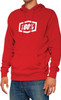  100% Icon Pullover Hoodie - Red - Small 20029-00010 