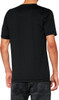  100% Mission Athletic T-Shirt - Black - Medium 20014-00001 
