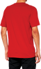 100% Official T-Shirt - Red - Small 20000-00010