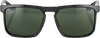 100% Renshaw Sunglasses - Gloss Black - Gray Green 60021-00000