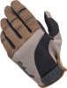BILTWELL Moto Gloves - Coyote/Black - 2XL 1501-1301-006