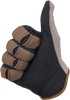 BILTWELL Moto Gloves - Coyote/Black - XL 1501-1301-005