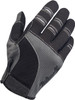  BILTWELL Moto Gloves - Gray/Black - Medium 1501-1101-003 