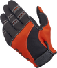 BILTWELL Moto Gloves - Orange/Black - XL 1501-0106-005