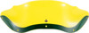  KLOCK WERKS Kolor Flare* Windshield - 8" - Yellow Ice - FLTR KWW-01-0624 