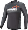  ALPINESTARS Drop 8.0 Long-Sleeve Jersey - Black/Coral - Medium 1766921-1793-MD 
