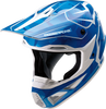 MOOSE RACING F.I. Helmet - Agroid Camo - MIPS? - Blue/White - Large 0110-7769
