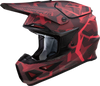 MOOSE RACING F.I. Helmet - Agroid Camo - MIPS? - Red/Black - Large 0110-7762