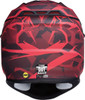  MOOSE RACING F.I. Helmet - Agroid Camo - MIPS - Red/Black - Medium 0110-7761 