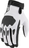  ICON Hooligan* CE Gloves - White - Large 3301-4392 