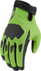  ICON Hooligan* CE Gloves - Green - Large 3301-4368 