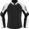  ICON Women's Mesh* AF Jacket - White/Black - 2XL 2822-1495 