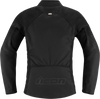 ICON Women's Hooligan* CE Jacket - Black - 2XL 2822-1481 ICON Women's Hooligan* CE Jacket - Black - 2XL 2822-1481
