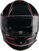  Z1R Warrant Helmet - Amplify - Black/Red - Medium 0101-17893 