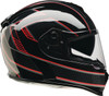  Z1R Warrant Helmet - Amplify - Black/Red - Medium 0101-17893 