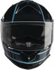 Z1R Warrant Helmet - Amplify - Black/Blue - XL 0101-17889