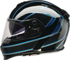 Z1R Warrant Helmet - Amplify - Black/Blue - Large 0101-17888