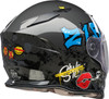  Z1R Nemesis Helmet - Distro - Gray - Small 0101-17858 