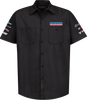 THROTTLE THREADS Parts Unlimited House 25 Shirt - Black - 2XL PSU38ST24BK2R