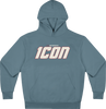 ICON Rizz Rizz* Hoodie - Blue - Medium 3050-7045