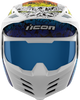 ICON Elsinore* Helmet - Doodle 3 - White - Large 0104-3440