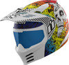  ICON Elsinore* Helmet - Doodle 3 - White - Small 0104-3438 