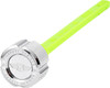  FIGURATI DESIGNS Magnetic Oil Dipstick - Knurled - Silver - Indian FD01-MAGDSTS-KN-SS 