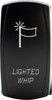  BRITE-LITES Rocker Switch - Whip Light BL-WPARS 