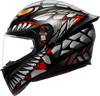 AGV K1 S Helmet - Lyzard - Matte Black/Gray/Red - Medium 2118394003-044-M AGV K1 S Helmet - Lyzard - Matte Black/Gray/Red - Medium 2118394003-044-M