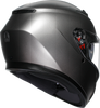 AGV K3 Helmet - Mono - Matte Luna Gray - Small 2118381004-023-S
