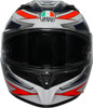  AGV K3 Helmet - Space - Matte White/Red Fluo - Small 2118381004-020-S 