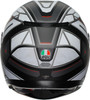  AGV K3 Helmet - Rivia - Matte Black/White - Medium 2118381004-019-M 