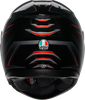 AGV K3 Helmet - Syth - Black/Red - XL 2118381004-021-XL