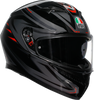 AGV K3 Helmet - Syth - Black/Red - Medium 2118381004-021-M