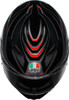  AGV K3 Helmet - Syth - Black/Red - Medium 2118381004-021-M 
