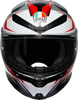AGV K6 S Helmet - Karve - Matte Black/White/Red - Large 2118395002-025-L AGV K6 S Helmet - Karve - Matte Black/White/Red - Large 2118395002-025-L