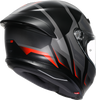 AGV K6 S Helmet - Karve - Matte Black/Gray/Red - XL 2118395002-024-XL AGV K6 S Helmet - Karve - Matte Black/Gray/Red - XL 2118395002-024-XL