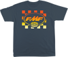 FMF Faded Checkers T-Shirt - Blue - XL SP22118903BLXL