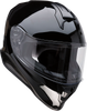 Z1R Youth Warrant Helmet - Gloss Black - Medium 0102-0243