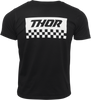 THOR Youth Checkers T-Shirt - Black - Small 3032-3467