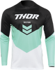 THOR Youth Sector Chev Jersey - Black/Mint - Large 2912-2037