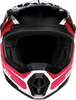 Z1R Youth Rise Helmet - Flame - Pink - Large 0111-1453