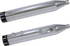  S&S CYCLE El Dorado Dual Exhaust System - Chrome - Black Tracer 550-0678B 
