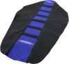 SDG 6-Ribbed Seat Cover - Black Ribs/Blue Top/Black Sides 95926KBK