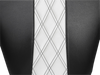 LE PERA Maverick Daddy Long Legs Seat - Black w/ White HR Inlay - Double Diamond - FL '08-'22 LK-957DLHR1
