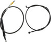  LA CHOPPERS Handlebar Cable/Brake Line Kit - Quick Connect - Complete - 15" - 17" Handlebars - Midnight LA-8156KT2-16M 